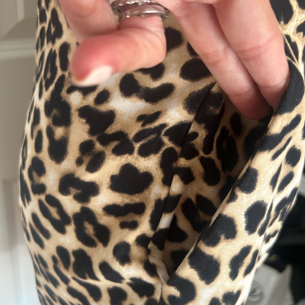 New York & Company Animal Print Sleeveless Dress 🆕 - Picture 3 of 4